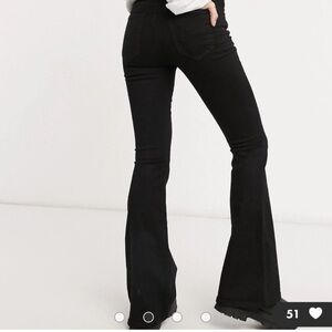 Drdenim MACY, 70’s skinny flare, mid rise waist, flared second skin legs